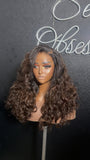 Bed Head Unit 3 Bundles of 16 Inch With 5x5 HD Lace Closure Head Size 22 Medium